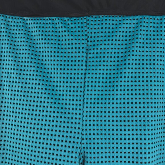 Torrid Swim Shorts Bottom 3X Teal Black Polka Dot Nylon Spandex NWT SW-2102 - Picture 3 of 9